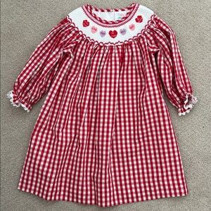 EUC Stitchy Fish valentines dress